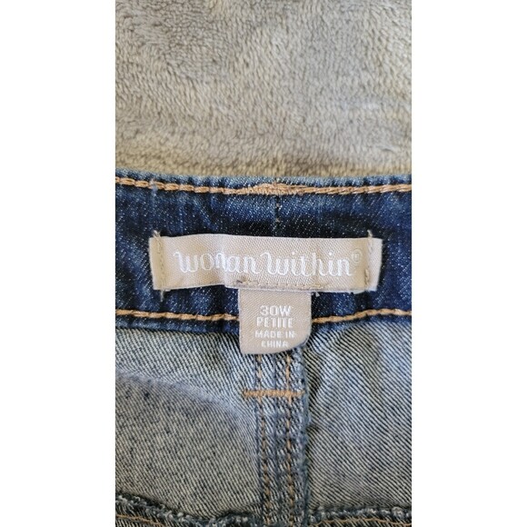 Women's Woman Within Plus Size Denim Jeans - Picture 3 of 4